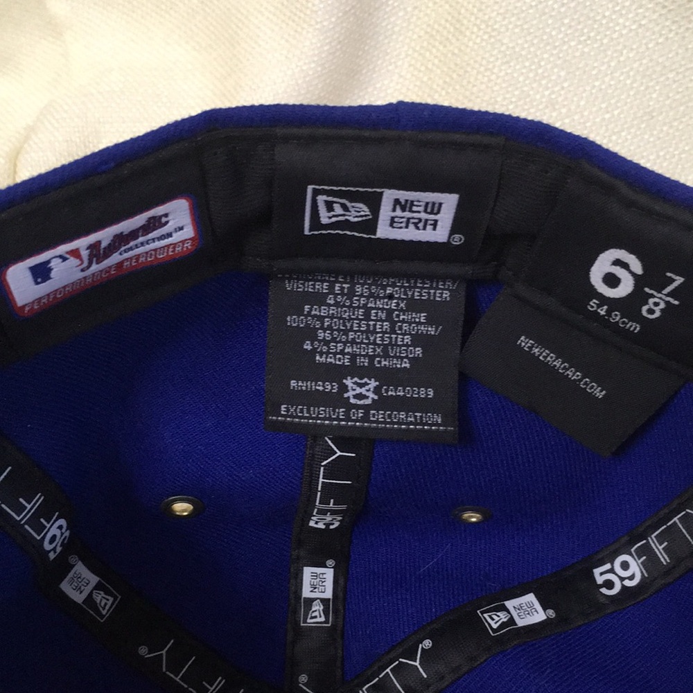 New Era 59FIFTY Toronto Blue Jays Hat 2016 All Star Game Patch - Picture 9 of 10
